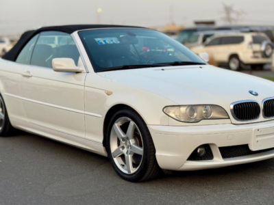 2006 BMW 330Ci 3.0 Liter 6-cylinder Petrol Engine White Black Convertible Automatic