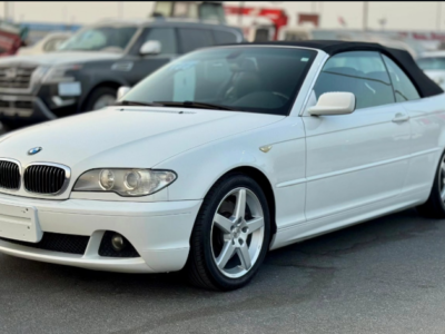 2006 BMW 330Ci 3.0 Liter 6-cylinder Petrol Engine White Black Convertible Automatic