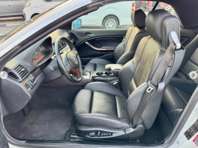 2006 BMW 330Ci 3.0 Liter 6-cylinder Petrol Engine White Black Convertible Automatic