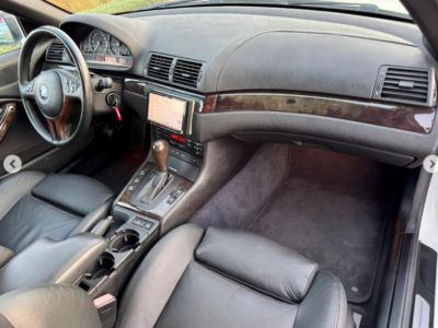 2006 BMW 330Ci 3.0 Liter 6-cylinder Petrol Engine White Black Convertible Automatic