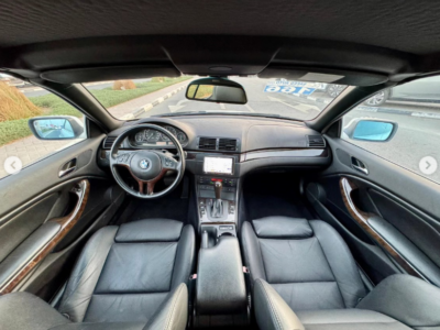 2006 BMW 330Ci 3.0 Liter 6-cylinder Petrol Engine White Black Convertible Automatic