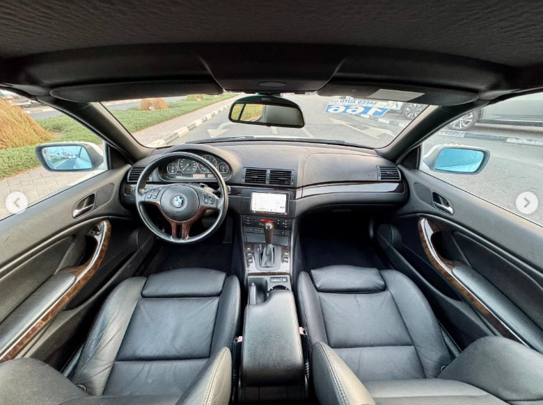 2006 BMW 330Ci 3.0 Liter 6-cylinder Petrol Engine White Black Convertible Automatic