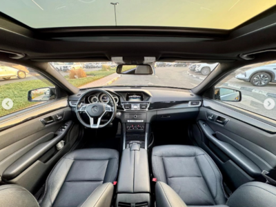 2016 Mercedes-Benz E300 2.0 Liters 4 Cylinders Petrol Engine Black Luxury Sedan RWD