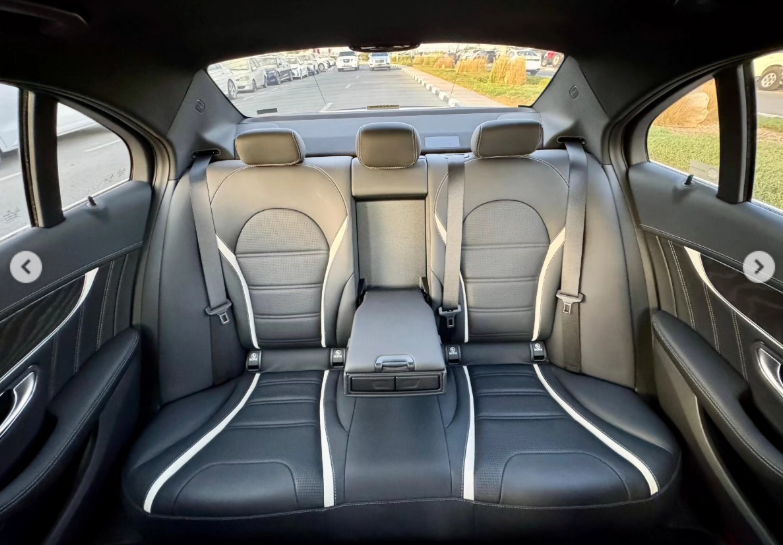 2016 Mercedes-Benz C63 S AMG 4.0-liter Twin-Turbocharged V8 Engine Black Luxury Sedan