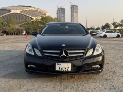 2010 Mercedes-Benz E350 Coupe 3.5 Liters V6 Petrol Engine Black Luxury Coupe