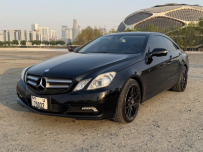 2010 Mercedes-Benz E350 Coupe 3.5 Liters V6 Petrol Engine Black Luxury Coupe