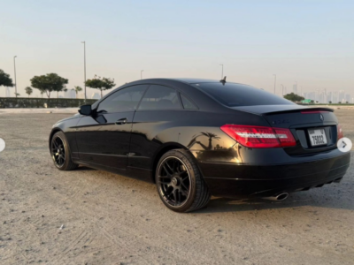 2010 Mercedes-Benz E350 Coupe 3.5 Liters V6 Petrol Engine Black Luxury Coupe