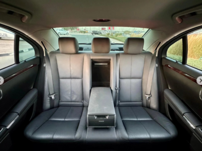 2008 Mercedes-Benz S 350 3.5 Litres 6 Cylinders Petrol Engine White Black Sedan RWD