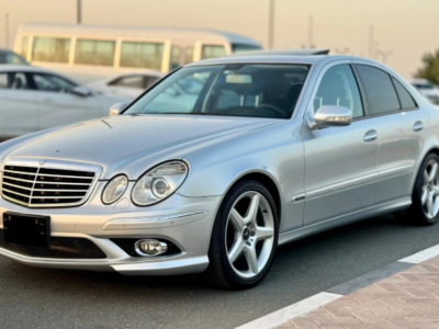 2007 Mercedes-Benz E350 3.5-liter V6 Petrol Engine Silver Black Sedan Automatic