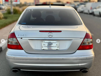 2007 Mercedes-Benz E350 3.5-liter V6 Petrol Engine Silver Black Sedan Automatic
