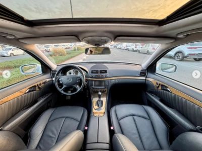 2007 Mercedes-Benz E350 3.5-liter V6 Petrol Engine Silver Black Sedan Automatic