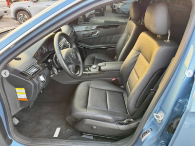 2010 Mercedes-Benz E350 3.5 Liters V6 Petrol Engine Blue Black Sedan RWD