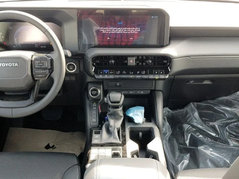 2024 Toyota Land Cruiser Prado 2.8 Liters 4-cylinder turbocharged Diesel Engine Black SUV GCC