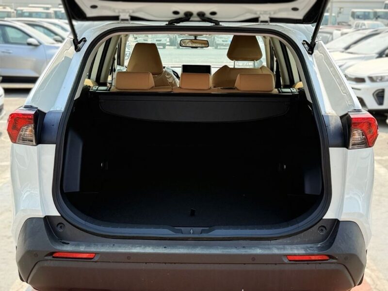 2025 Toyota RAV4 EXR 2.5-liter 4-cylinder Hybrid Engine White Beige SUV Automatic GCC Specs