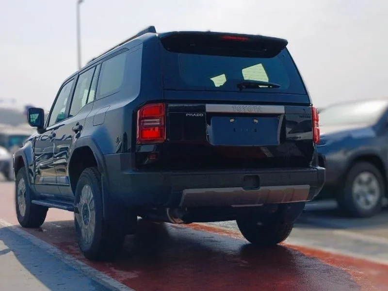 2024 Toyota Land Cruiser Prado 2.8 Liters 4-cylinder turbocharged Diesel Engine Black SUV GCC