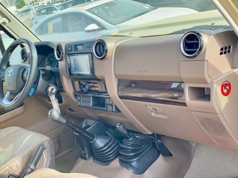 2025 Toyota Land Cruiser 79 4.0L V6 Petrol Engine Manual Single Cabin Beige Pickup Truck