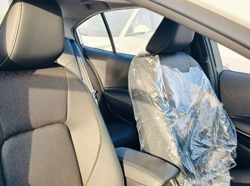 2024 Toyota Corolla 1.8 Liters 4 Cylinders Petrol Engine White Black Sedan Automatic