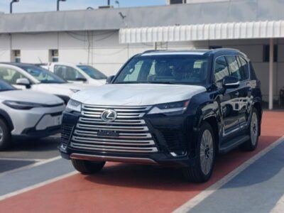 2025 Lexus LX 700h Signature 3.5-liter twin-turbo V6 Hybrid Engine Black Red SUV GCC Specs