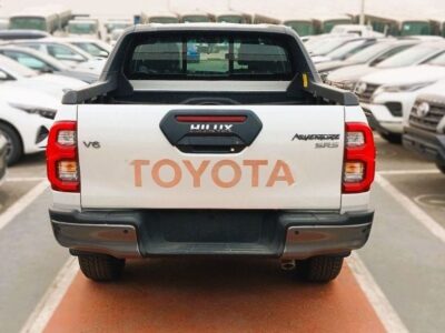 2025 Toyota Hilux Adventure 4.0-liter V6 Petrol Engine White Black Pickup Truck Automatic GCC