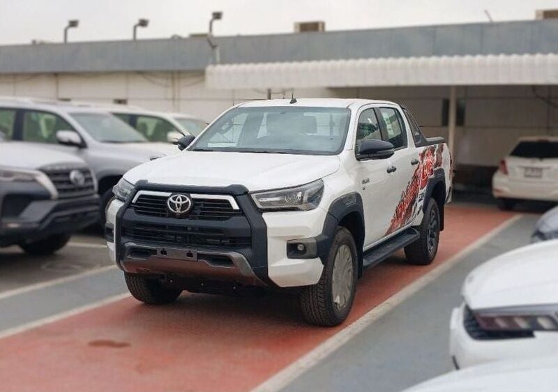 2025 Toyota Hilux Adventure 4.0-liter V6 Petrol Engine White Black Pickup Truck Automatic GCC