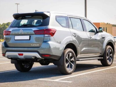 2024 Nissan Xterra Platinum 2.5 Litre 4-Cylinder Petrol Engine Grey Black SUV Automatic