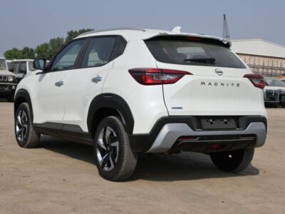 2025 Nissan Magnite S 1.0 Liter 3-Cylinder Petrol Engine White Black Compact SUV