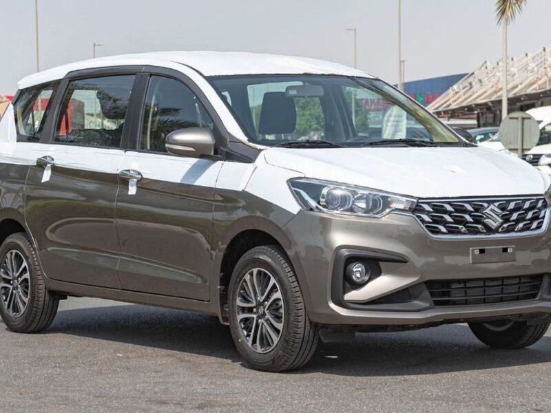2024 Suzuki Ertiga GLX 1.5 Liters 4 Cylinders Petrol Engine Brown Black Minivan