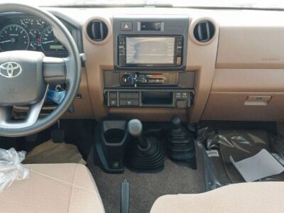 2024 Toyota Land Cruiser 70 4.0 Litres V6 Petrol Engine White Brown SUV Manual GCC