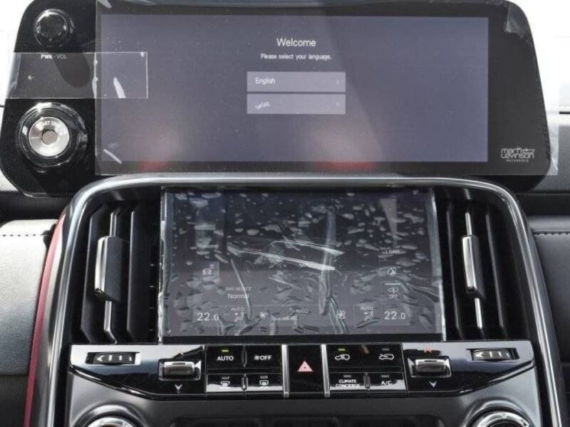 2024 Lexus LX 600 3.5-liter Twin-turbo V6 Urban Petrol Engine Black Red SUV Automatic