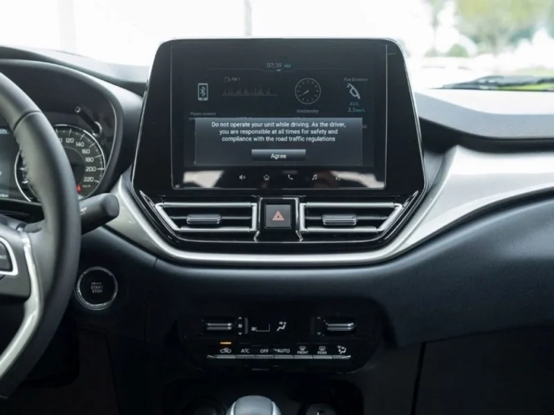 2024 Suzuki Baleno GLX 1.4 Litres 4 Cylinders Petrol Engine White Black Hatchback