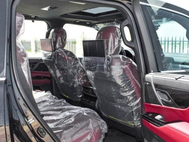 2024 Lexus LX 600 3.5-liter Twin-turbo V6 Urban Petrol Engine Black Red SUV Automatic