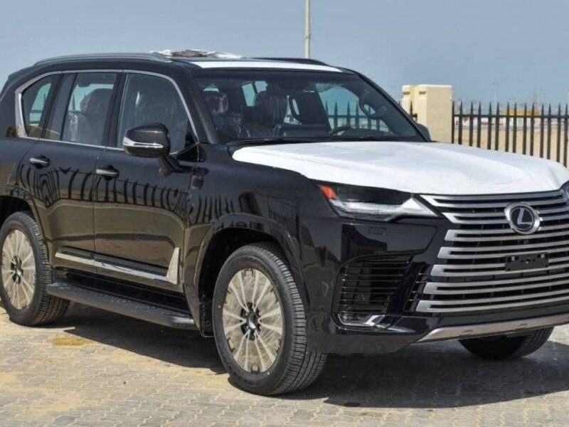 2024 Lexus LX 600 3.5-liter Twin-turbo V6 Urban Petrol Engine Black Red SUV Automatic