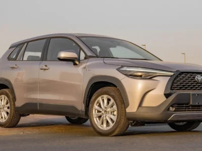 2025 Toyota Corolla Cross 2.0-liter inline 4-cylinder Hybrid​ Engine Bronze Black SUV