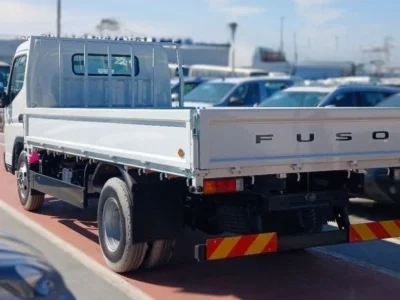 2024 Mitsubishi Canter Cargo Body 4.2 Litres Diesel 4-Cylinder Engine Manual White Black Truck