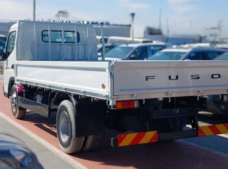 2024 Mitsubishi Canter Cargo Body 4.2 Litres Diesel 4-Cylinder Engine Manual White Black Truck