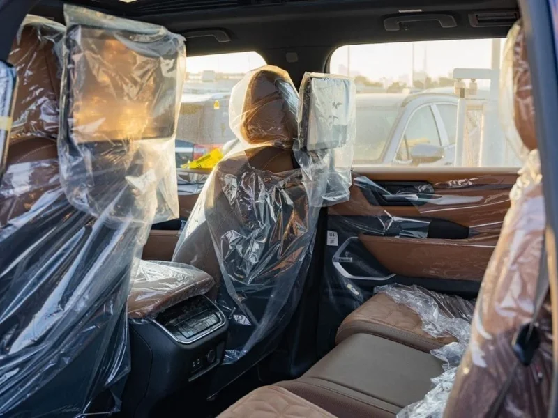 2026 Nissan Patrol LE Platinum 3.5L V6 Twin Turbo Petrol Engine Blue Tan SUV GCC Specs