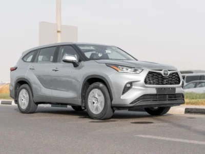 2026 Toyota Highlander LE 2.5L 4-Cylinder Hybrid Engine Silver Grey SUV Automatic GCC