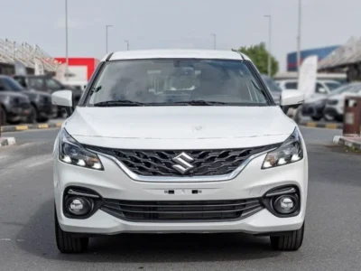 2024 Suzuki Baleno GLX 1.4 Litres 4 Cylinders Petrol Engine White Black Hatchback