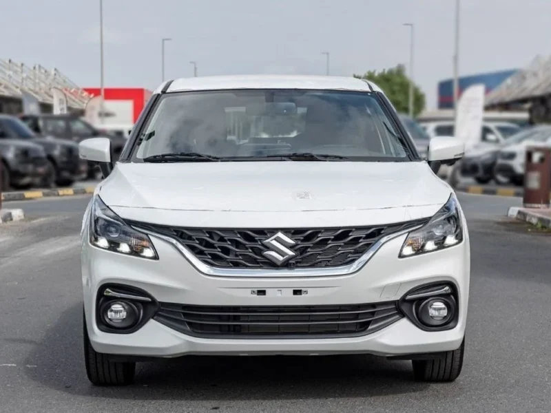 2024 Suzuki Baleno GLX 1.4 Litres 4 Cylinders Petrol Engine White Black Hatchback