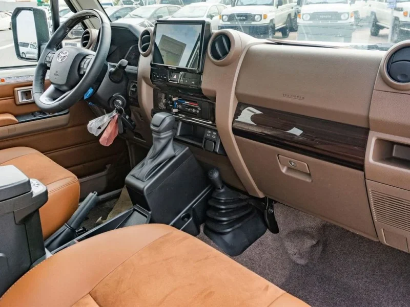 2026 Toyota Land Cruiser 70 2.8L 4-Cylinder Turbo Diesel Engine Silver Brown SUV