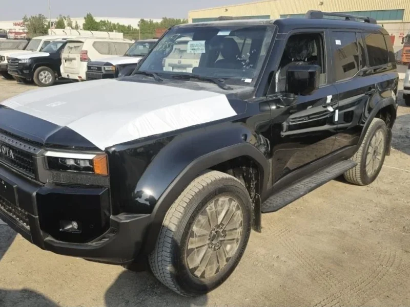 2024 Toyota Land Cruiser 250 Series Prado 2.4L 4-cylinder Petrol Engine Black SUV Automatic
