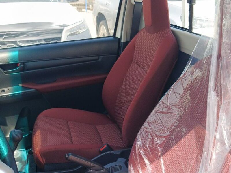 2024 Toyota Hilux 2.4 Liters 4 Cylinders Turbo Diesel White Red Single Cab Pickup Truck