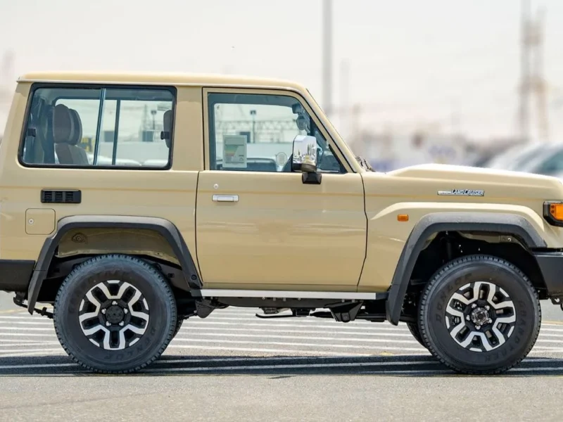 2026 Toyota Land Cruiser 70 4.0 Litres 6-Cylinder Petrol Engine Beige Brown SUV