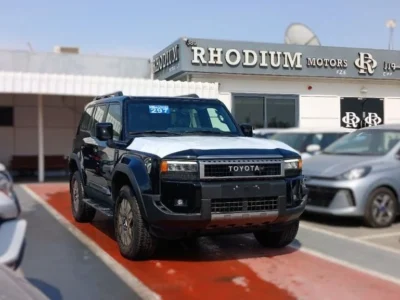 2024 Toyota Prado 2.8-liter Inline 4-cylinder Turbo Diesel Engine Black SUV GCC Specs