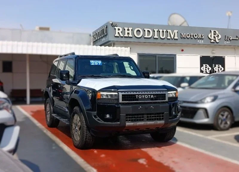 2024 Toyota Prado 2.8-liter Inline 4-cylinder Turbo Diesel Engine Black SUV GCC Specs