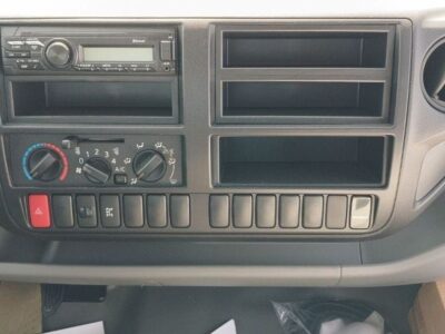 2024 Hino 300 Series 4.0-liter 4-cylinder Turbocharged Diesel Engine White Grey Truck