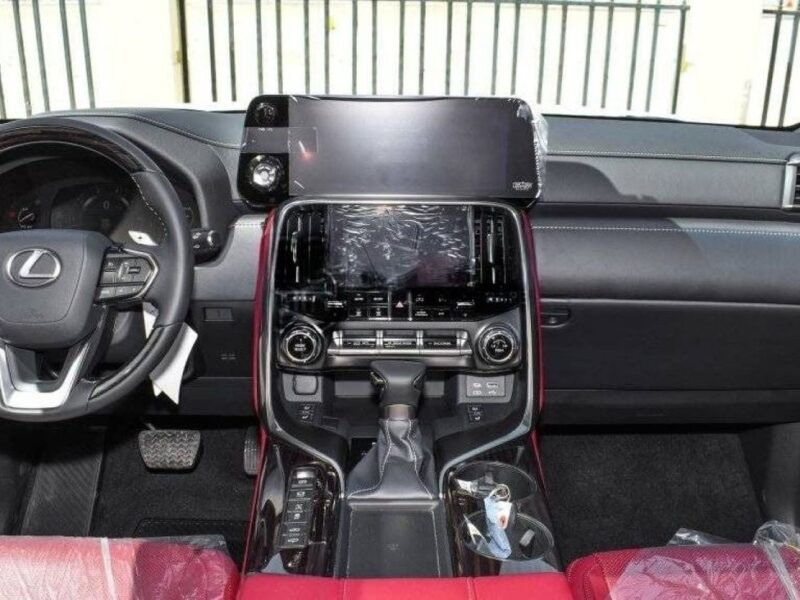 2024 Lexus LX 600 3.5-liter Twin-turbo V6 Urban Petrol Engine Black Red SUV Automatic
