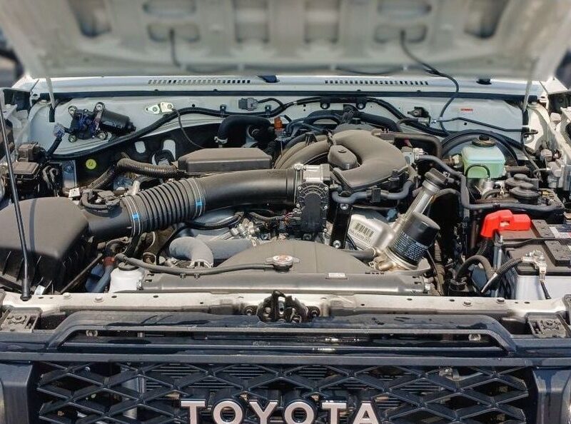 2024 Toyota Land Cruiser 70 4.0 Litres V6 Petrol Engine White Brown SUV Manual GCC