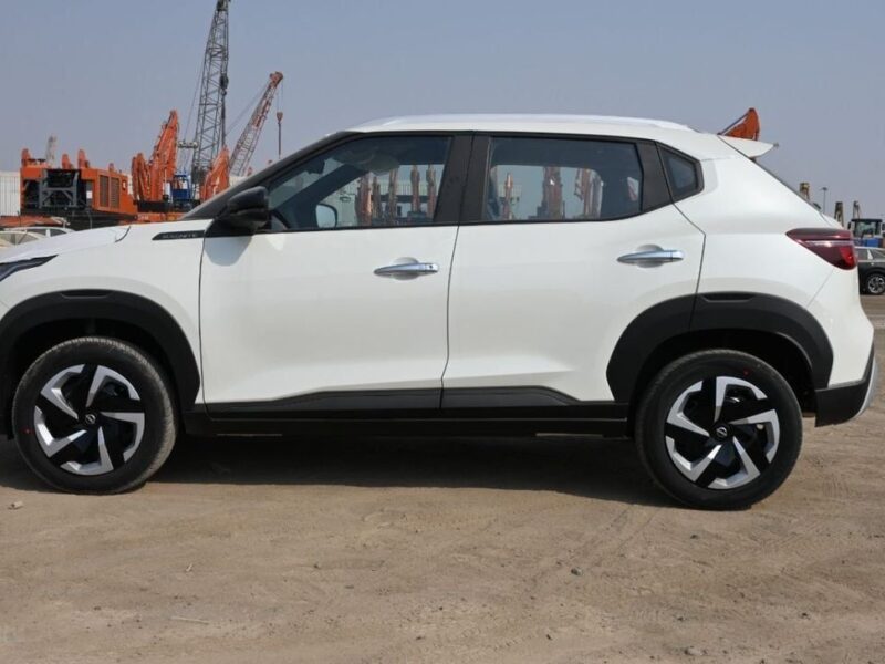 2025 Nissan Magnite S 1.0 Liter 3-Cylinder Petrol Engine White Black Compact SUV