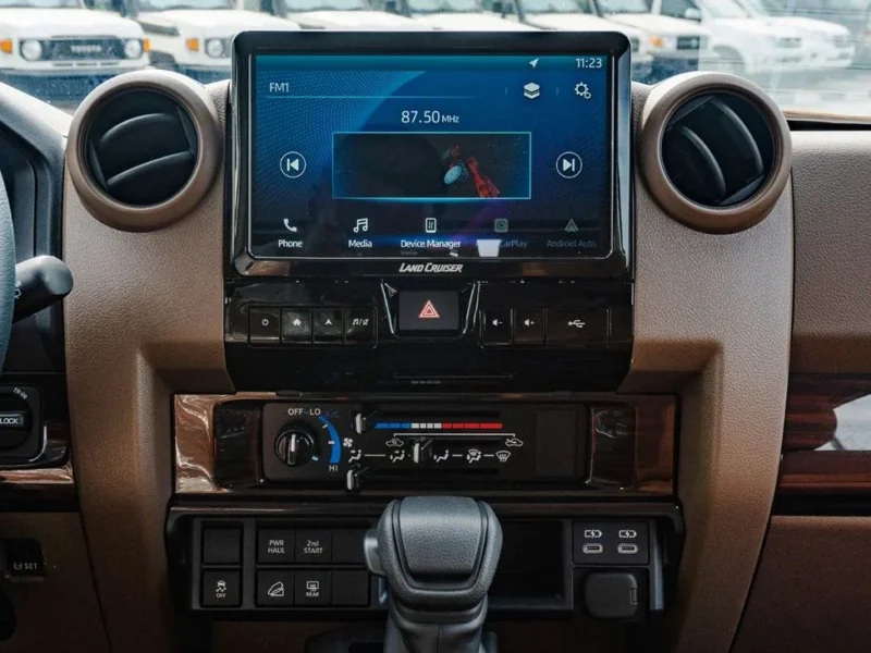 2026 Toyota Land Cruiser 70 2.8L 4-Cylinder Turbo Diesel Engine White Brown SUV